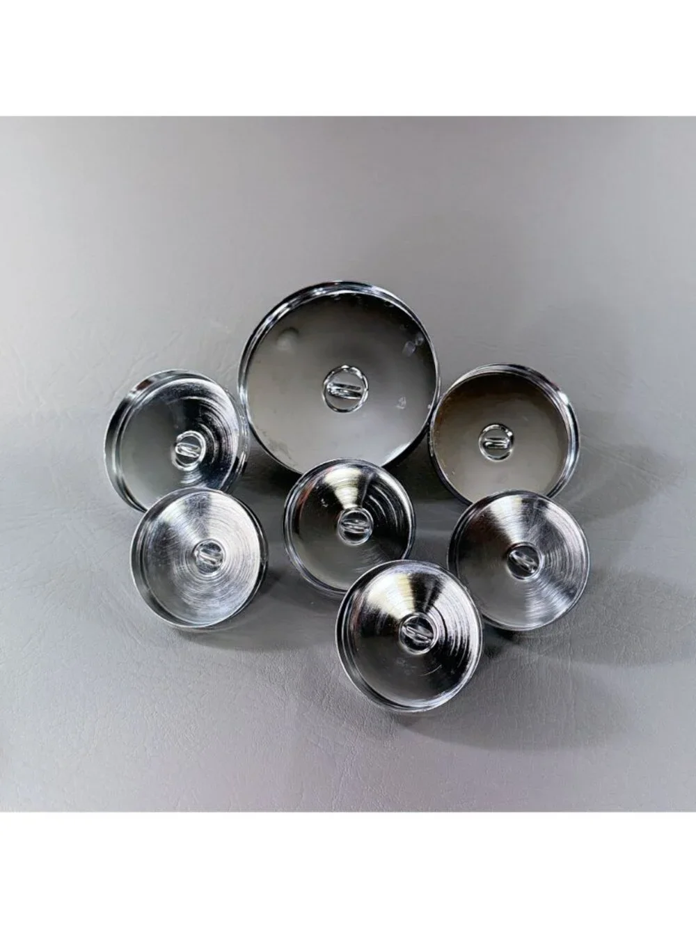 Royal Worcester Porcelain Egg Coddler Set of 7 Chrome Lids England Birds Berry